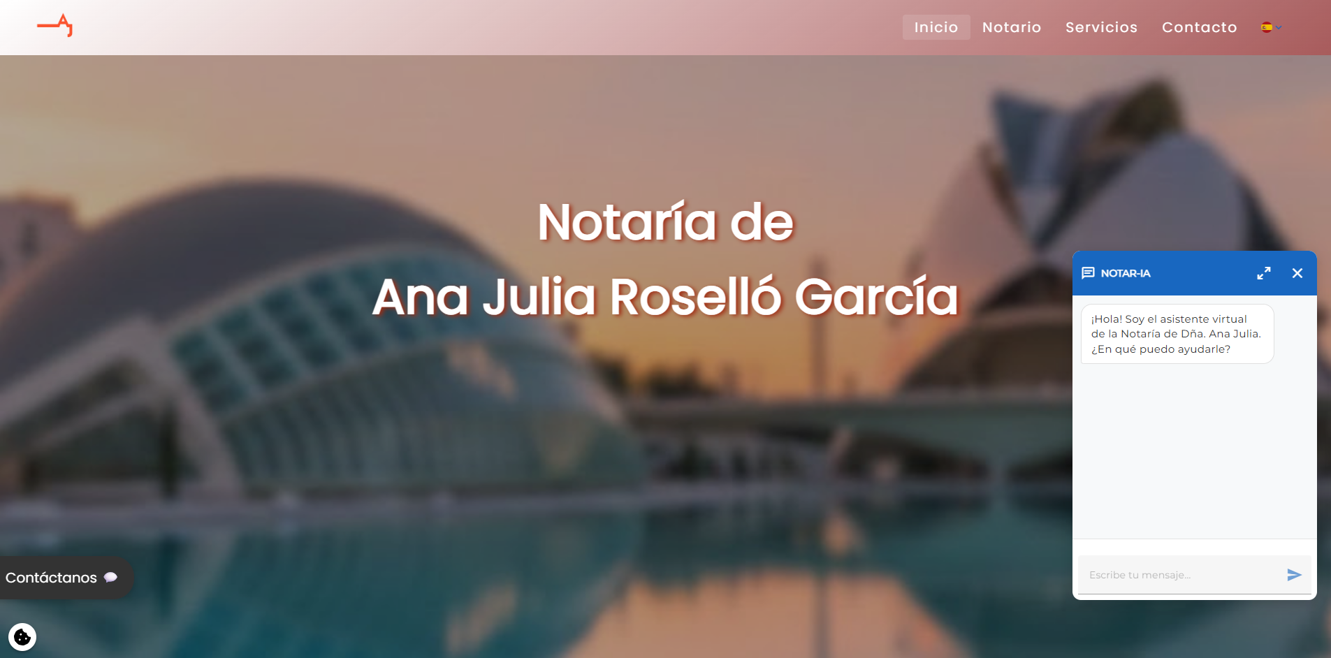 Notaría de Dña. Ana Julia Roselló García